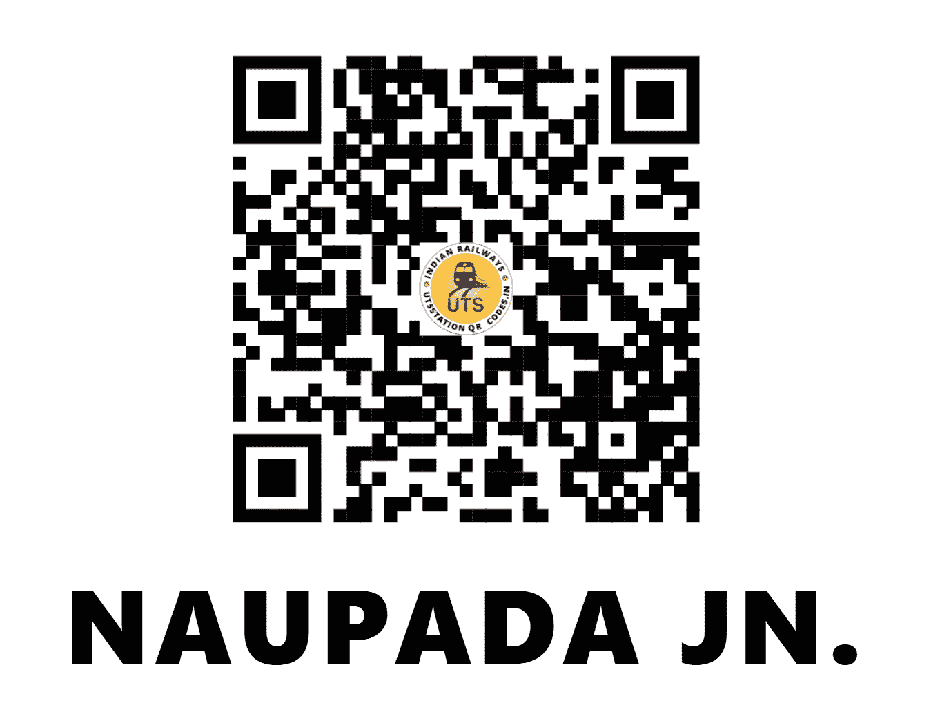 UTS QR Code for NAUPADA JN. - NWP (EO - ANDHRA PRADESH)